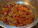 Salsa portuguesa 🍅🧅🥕🫑🌶️ para acompañar Cappellettis🍝😋