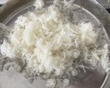 A picture of step 2 of Gajar Muli ka Raita.