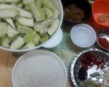 A picture of step 1 of Sweet Navaratna Mango Pickle.