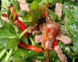 Foto langkah ke 3 dari resep Tumis kangkung tempe.