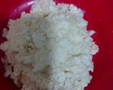 A picture of step 1 of Veg cheese balls.