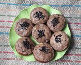 Foto langkah ke 3 dari resep Kue lumpur pisang coklat.