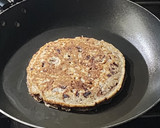 Foto del paso 5 de la receta: 🥞 Pancakes esponjosos de banana🍌granizada🍫 con salsa de dulce de leche🥞