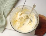 A picture of step 6 of Passion Fruit Mascarpone Frosting.