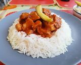 Sertéspörkölt rizzsel recept fázis 3 fotója