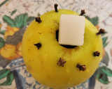 Foto del paso 5 de la receta: Manzana aromática con uvas pasas en microondas