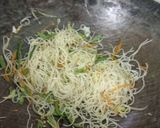 A picture of step 2 of Veg Chowmein.