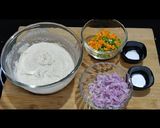A picture of step 3 of Oats Sooji Appe.
