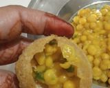A picture of step 6 of Panipuri.