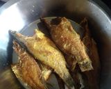 A picture of step 1 of Whole Vetki fish curry with mustard & poppy seeds paste.