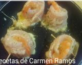 Foto del paso 3 de la receta: Rollitos de panga rellenos de langostinos