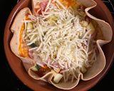 Foto del paso 3 de la receta: Cestita de jamón, queso, huevo y calabacín