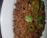 A picture of step 1 of Mazedar qeema with tandori salad paratha.