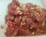A picture of step 3 of Meatballs #smallchopcontest.