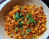 A picture of step 3 of Potato dry subji.