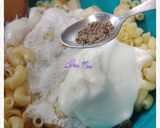 A picture of step 3 of Creamy fruit Chaat.