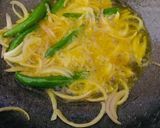 A picture of step 2 of Mix Aloo bhujiya.
