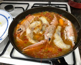 Foto del paso 6 de la receta: Filete de rape con verduras y cigala