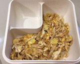 รูปขั้นตอนการทำที่ 7 ของ ข้าวผัดไข่ไก่ฉีก