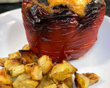 Foto del paso 9 de la receta: Pimientos rellenos de carne en Airfryer Cosori