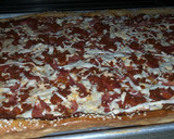 Foto del paso 18 de la receta: Masa para pizza - pizza de carnes frías