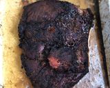 A picture of step 6 of Coffee rub smoked brisket - 8hrs slow and low.