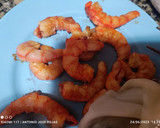 Foto del paso 4 de la receta: Arroz meloso con gambas rojas y sepia