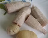 A picture of step 2 of Raw banana kofta curry(kacche kele ke kofte).