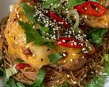 Foto langkah ke 4 dari resep Ayam Bihun Teriyaki Panggang.