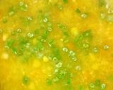 A picture of step 3 of Egg Drop Sweet Corn Soup.
