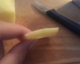 Foto del paso 2 de la receta: Patatas con nata y beicon