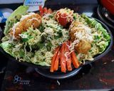 A picture of step 8 of Maggi Noodles Sizzler.