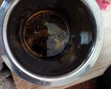 A picture of step 2 of Dalgona Coffee.