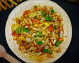 A picture of step 10 of Jhal muri.