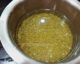 A picture of step 1 of Green Moong dal pakoda.
