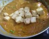 A picture of step 4 of Panner Masala (tofu).