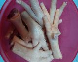 Foto langkah ke 1 dari resep Ceker pedess nampoll bumbu uleg.
