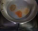 A picture of step 2 of Lobia Chaat.