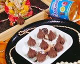 A picture of step 7 of Chocolate Modak 😋🌹 chocolate Mawa modak 😋😋.