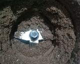 A picture of step 1 of Oreo biscuit (chocolate) laddu.