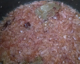 A picture of step 1 of Mutton Pulao.