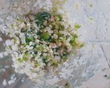 A picture of step 1 of Paneer Methi Kumbhaniya Bhajiya.