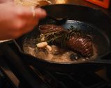 A picture of step 8 of Hanger Steak.