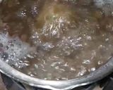 A picture of step 1 of Kashmiri tea(pink).