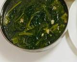 Bữa ăn thường ngày đơn giản
Mồng tơi nấu thịt băm, cà muối,đào tráng miệng bước làm 1 hình