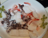 翡翠海鮮羹湯的食譜步驟2照片