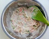 Foto langkah ke 3 dari resep Bakwan Telur Ceplok.