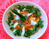 A picture of step 8 of Paneer lababdar restaurant style.