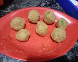 A picture of step 1 of Leftover Potato Batata vada.