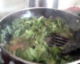 A picture of step 1 of Spinach soup.